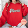 Baseball Stitch Mama Chenille Patch Shirt (Preorder) - Afton Boutique