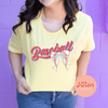 Baseball with Bow Shirt (Preorder) - Afton Boutique