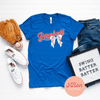 Baseball with Bow Shirt (Preorder) - Afton Boutique
