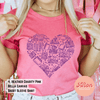 Book Heart Shirt (Preorder) - Afton Boutique