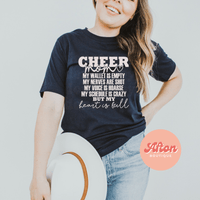 Cheer Mom Wallet Shirt (Preorder) - Afton Boutique
