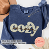 Cozy Season Chenille Patch Shirt (Preorder) - Afton Boutique
