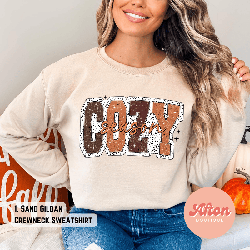 Cozy Season Shirt (Preorder) - Afton Boutique