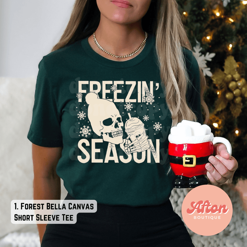Freezin' Season Shirt (Preorder) - Afton Boutique