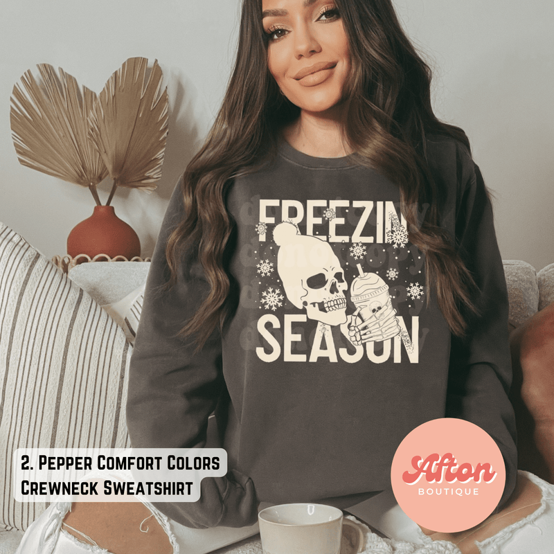 Freezin' Season Shirt (Preorder) - Afton Boutique