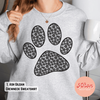 Lace Paw Print Shirt (Preorder) - Afton Boutique
