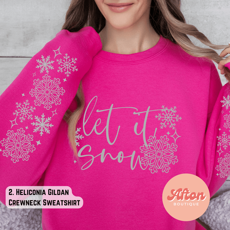 Let it Snow Shirt (Preorder) - Afton Boutique