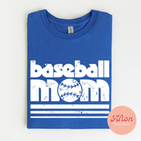 Retro Baseball Mom Shirt (Preorder) - Afton Boutique