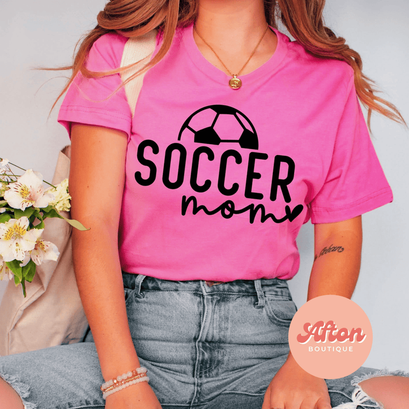 Soccer Mom Shirt (Preorder) - Afton Boutique