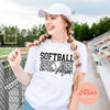 Softball Mom Leopard Shirt (Preorder) - Afton Boutique